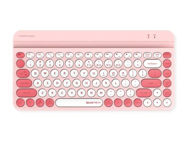 A4 TECH Klawiatura FStyler FBK30 Raspberry 2.4GHz + BT (silent) A4TKLA47189 - 1153076 - zdjęcie